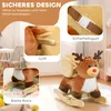 Kinder Schaukelpferd Baby Schaukeltier Rentier mit Produktbild-Vorschau 6