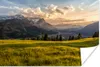 MuchoWow® Poster Ein Sonnenuntergang im Frühling im Produktbild-Vorschau 1