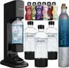 Spinel Soda BubbleON Wassersprudler Schwarz Set mit 3 Produktbild-Vorschau 1