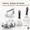 𝗛𝗔𝗩𝗘𝗡𝗛𝗔𝗨𝗦 Smash Burger Set Edelstahl I Smash Produktbild-Vorschau 4