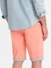 Ombre Clothing Pánské plátěné kraťasy Bugsy lososová XXL Náhled obrázku produktu 6
