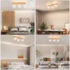 ZMH faretto da soffitto 3 fiamme legno vintage soffitto Anteprima dell’immagine prodotto 7