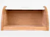 Zeller Rollbrotkasten, weiß, Buche  39x25x21 Produktbild-Vorschau 4
