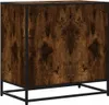 vidaXL Szafka z szufladami dąb wędzony 70x41x70 cm Materiał Podgląd zdjęcia produktu 7