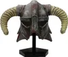 A replica of the Dragonborn helmet from The Elder Scrolls V: Skyrim, displayed on a black stand against a white background. Podgląd zdjęcia produktu