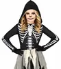Scheletro Costume Mostro Robe Notte di Halloween Spaventoso Anteprima dell’immagine prodotto 6