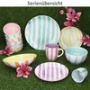 Beach Pastello Stripes Set di 6 piatti fondi 600ml gres a Anteprima dell’immagine prodotto 5