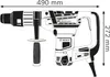Bosch Marteau Max 1100W Gbh 5-40 D 8.5J 6.8Kg Voir les images du produit 13