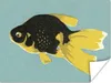 MuchoWow® Poster Eine Illustration eines schwarz-gelben Produktbild-Vorschau 1
