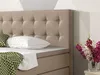 Inter Handels Boxspringbett Köln 180x200 | Webstoff Muddy Produktbild-Vorschau 3