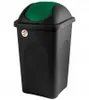 Bidone Basculina Nero Cop/Verd 60Lt Anteprima dell’immagine prodotto 2