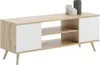 Mobile TV Focus 135 cm in rovere Artisan bianco – piano in Anteprima dell’immagine prodotto 1