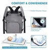 Lekebaby Baby Wickelrucksack Wickeltasche mit Produktbild-Vorschau 5