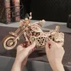 Puzzle 3D Motocicleta cruiser, ROKR, Lemn, 420 Piese Podgląd zdjęcia produktu 16