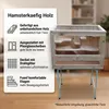 Mucola Cage pour rongeurs Clapier pour petits animaux 60cm Voir les images du produit 2