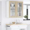 vidaXL Mobiletto da parete Sonoma, 80 x 31 x 80 cm, Anteprima dell’immagine prodotto 4