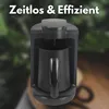 Zilan Single Coffee Maker Mokkakocher Kleine Kaffeemaschine Produktbild-Vorschau 5