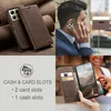 Xiaomi 14T Hülle - CaseMe 013 Klapphülle - Dunkelbraun Produktbild-Vorschau 8
