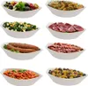 Servier schale Salat Antipasti Brot Obst Dessert Speise Produktbild-Vorschau 2