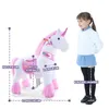 PonyCycle pro děti ve věku 7+ Jezdící jednorožec Plyšový Náhled obrázku produktu 10