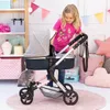 Carrozzina per bambole combinata Vario grigio/rosa con Anteprima dell’immagine prodotto 6