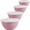 Vielseitige Schüssel mit Deckel 5l, ideal für Salat & Teig, Produktbild-Vorschau 1