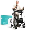 Helavo faltbarer Arthritis-Rollator - Leichter Aluminium Produktbild-Vorschau 8
