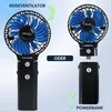 Leistungsstarker Akku Handventilator 5200mAh Powerbank Produktbild-Vorschau 2