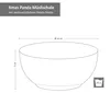 Van Well 6 ciotole per cereali/biscotti orsi panda di Anteprima dell’immagine prodotto 5