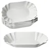 6x Fries Pommesschale oval weiß Currywurst-Schale Produktbild-Vorschau 2