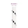 vidaXL Bootsseil Geflochten Weiß 20 mmx50 m Polyester Produktbild-Vorschau 4