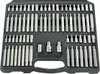 A black plastic case containing a set of Torx bits and sockets. Produktbild-Vorschau