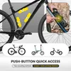 ROCKBROS lucchetto pieghevole per bicicletta con chiavi, 88 Anteprima dell’immagine prodotto 4