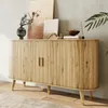 Merax Sideboard mit 2 Schiebetüren und 2 Schubladen, Produktbild-Vorschau 3