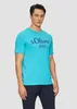 s.Oliver 2139909.62D1.XXL, Tričko, Samec, Tyrkysová, XXL, Náhľad obrázku produktu 7