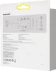 The back of the product packaging for a Baseus USB-C hub. Voir les images du produit