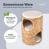 Katzen-Höhle Katzen-tonne Kuschelplatz und Schlafplatz für die Katze Produktbild-Vorschau