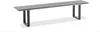Niehoff - Gartenbank Nemo - HPL HPL Granit 180 x 40 cm Produktbild-Vorschau 1