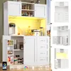 Armoire de cuisine Flieks avec éclairage LED, Voir les images du produit 6