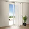 Ösenvorhang "Palau" halbtransparent in natur 140cm x 235cm Produktbild-Vorschau 2