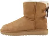 A single brown Ugg boot with a bow on the back, shown from the side against a white background. Produktbild-Vorschau