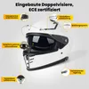 Motorrad Integralhelm mit Doppelvisier, Hochwertiger Produktbild-Vorschau 2