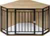 Hundebox für die Ecke – 111x67x60 cm – Holzliege für große Produktbild-Vorschau 2