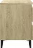 vidaXL Stolik nocny dąb sonoma 40x35x50 cm materiał Podgląd zdjęcia produktu 12