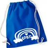 Huuraa Turnbeutel LGBT Regenbogen Herz 12 Liter Bright Produktbild-Vorschau 1