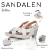 Gemini Damen Sandale weiß Größe 42 Produktbild-Vorschau 4