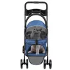 Hundebuggy Faltbar Jogger Katzenbuggy mit Netzfenstern Produktbild-Vorschau 7