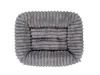 TrendPet Biscuit Cube Hundebett grau (75x60x18cm) Produktbild-Vorschau 4