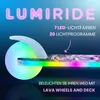 LUMI RIDE Detská kolobežka s LED kolieskami, zadné brzdy, Náhľad obrázku produktu 3