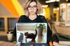 MuchoWow® Laptop Aufkleber Sticker Cover Katze - Tier - Produktbild-Vorschau 5